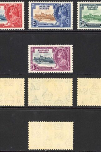 Falkland Is SG139/42 1935 Silver Jubilee M/M Cat 50 pounds