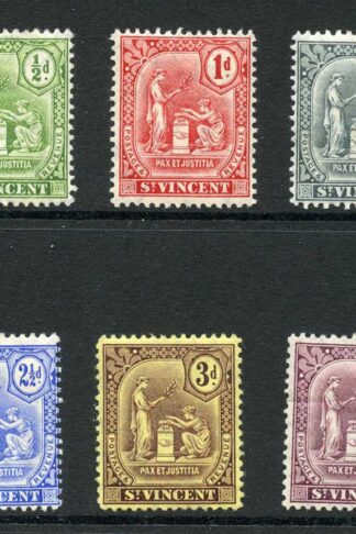St Vincent SG102/7 Redrawn Set M/M Cat 45 pounds