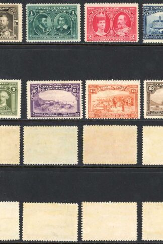 Canada SG188/95 Quebec Set of 8 M/M (gum a bit patchy) Cat 550 pounds