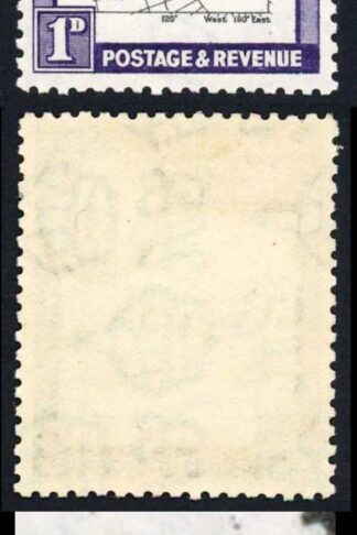 Falkland Dep SGG2aa 1d Variety Extra Island lightly M/M Cat 170 pounds