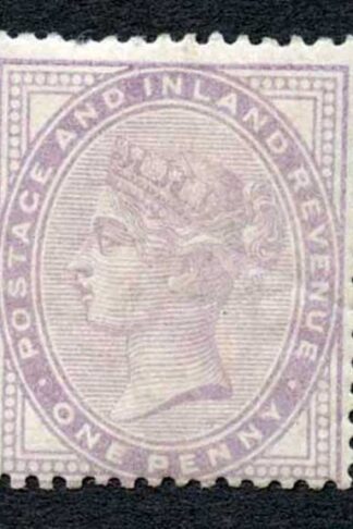 Spec K7(2) Penny BLUISH Lilac 14 Dots M/M perf fault at top Cat 550 Pounds