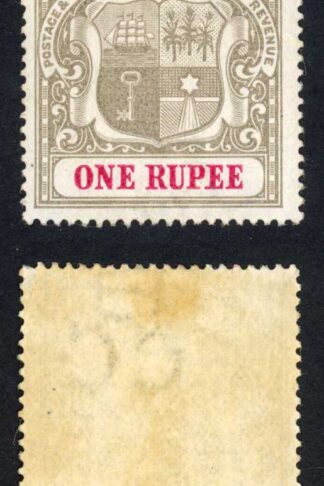 Mauritius SG153 1r Wmk Crown CC M/M Cat 65 pounds
