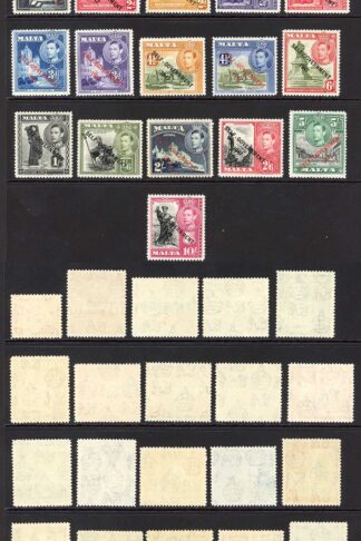 Malta SG234/48 New Constitution Set of 21 U/M Cat 90 pounds