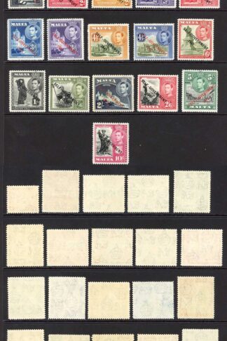 Malta SG234/48 New Constitution Set of 21 U/M Cat 90 pounds