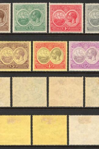Bermuda SG59/67 Tercentenary set M/M Cat 110 pounds