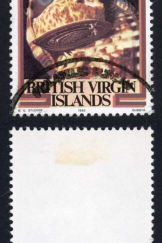 British Virgin Is SGO4a 8c OFFICIAL Type II not priced used