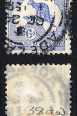 Australia SG38db 6d Bright Ultramarine Cat 250 pounds