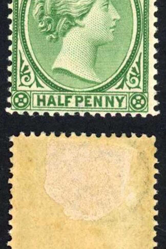 Falkland Is SG15 1/2d Blue-green M/M (hinge remainder) Cat 29 pounds