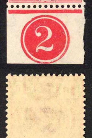 Grenada SG113 1d wmk script M/M plate Number example