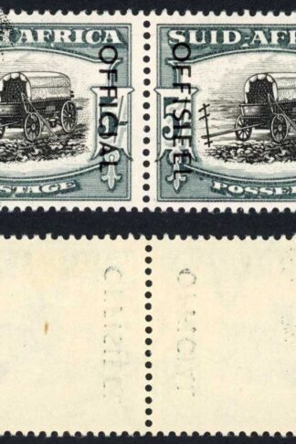 South Africa Official 1950-4 5s issue 1 (on SG 64b) SG.O49 VFM cat 180 pounds