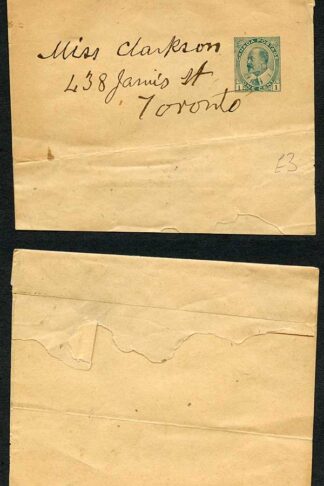 Canada KEVII 1c Wrapper
