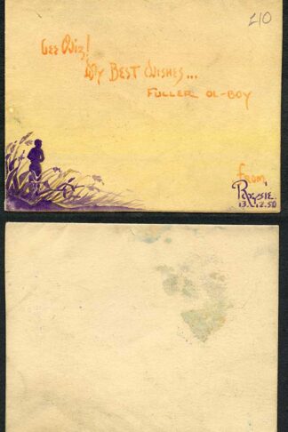 Jamaica hand MINT coloured lettersheet