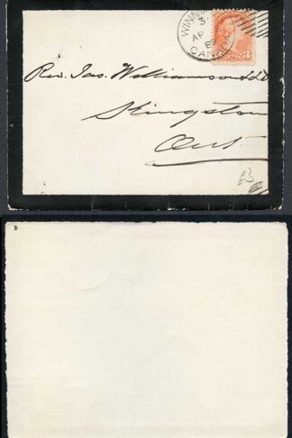 Canada 3c Small Queen on Front