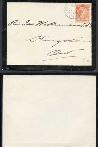 Canada 3c Small Queen on Front