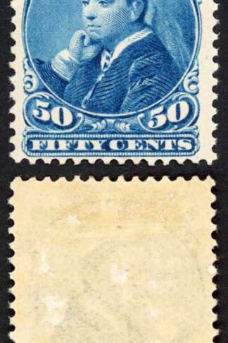 Canada SG116 1893 50c Blue Very Fine M/Mint example Scarce Cat 275 pounds