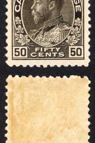 Canada SG214 50c Grey-black Fine M/M Cat 140 pounds