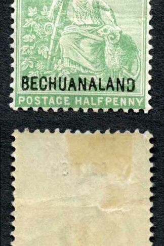 Bechuanaland SG56 1/2d Green variety BBITISH M/M
