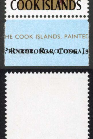 Cook Island SG364a 10c on 15c Surcharge Doubled U/M Cat 110 pounds