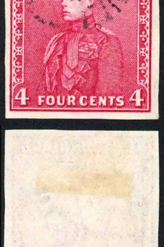 Newfoundland SG224a 4c Imperf Fine used