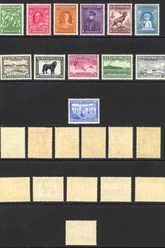 Newfoundland SG209/20 Set of 12 U/M Cat 90++ pounds