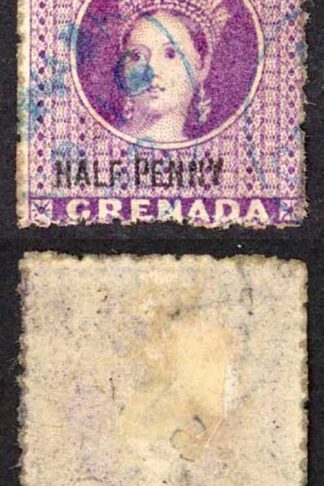Grenada SG21d 1/2d Mauve no hyphen M/M Cat 130 pounds