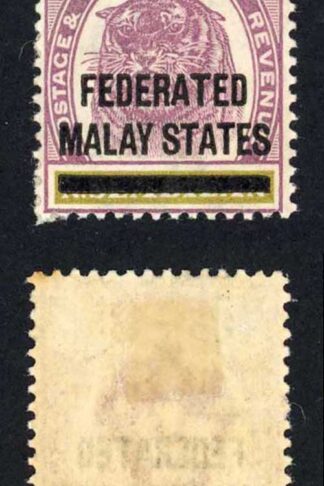 Malay Federation SG4 5c M/M Cat 85 Pounds