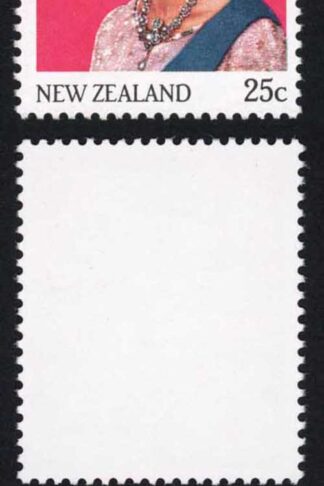 New Zealand SG1370 25c Orders From Sash Omitted (Unissued) U/M