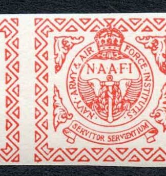 British Forces in Egypt SGA1 1p Imperf Pair on Gummed Paper (Probably a Proof)