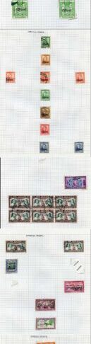 New Zealand Collection of Officials on 16 pages