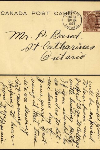 Canada 2c Stationery