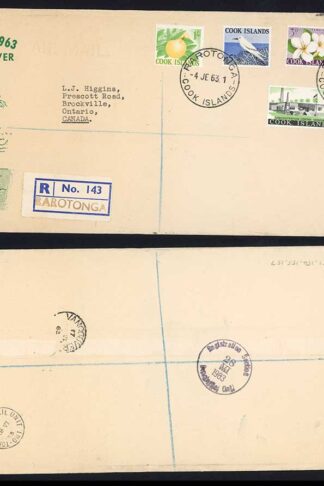 Cook Is 1963 FDC
