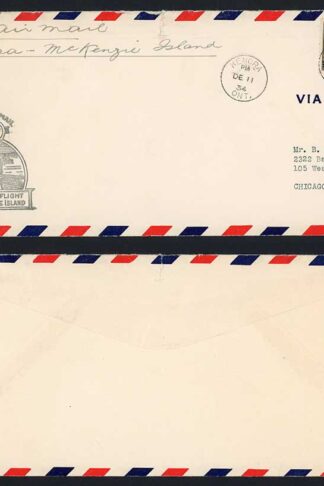 Canada 1934 first flight cover