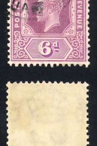 Leeward Is SG72 6d Dull and Bright purple Die 2 Wmk Script (wrinkle) Cat 50 pou