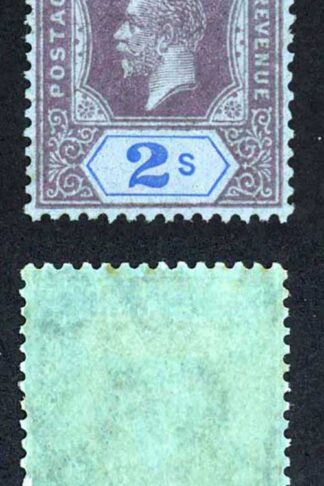 Leeward Is SG55 KGV 2/- Wmk Mult Crown CA Die 2 Superb M/M Cat 20 pounds