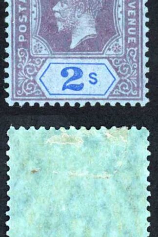 Leeward Is SG55 KGV 2/- Wmk Mult Crown CA Die 2 Superb M/M Cat 20 pounds
