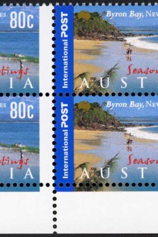 Australia SG2121 2001 New South Wales Block of Four U/M