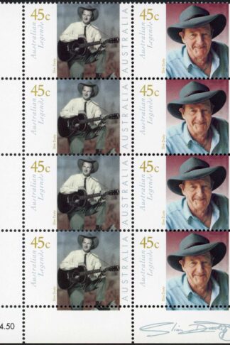Australia SG2069a 2001 Australian Legends (5th series) Slim Dusty Pairs U