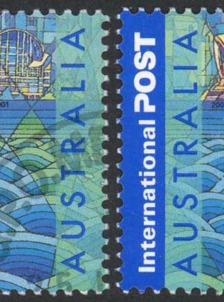 Australia SG2118/9 2001 Joint Issue with Hong Kong Racing Set Fine Used