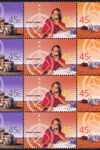 Australia SG2108a 2001 Outback Services Sets Block of 20 U/M