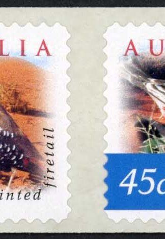 Australia SG2130/3 2001 Fauna and Flora Desert Birds Strip of 4