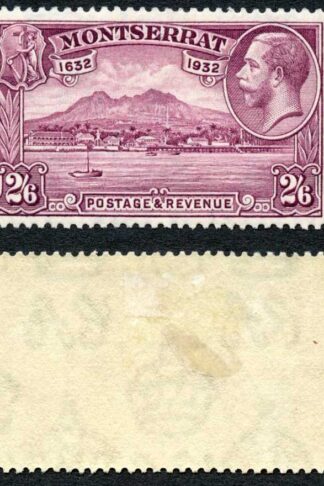 Montserrat SG92 2/6 Anniversary of Settlement M/M Cat 55 pounds