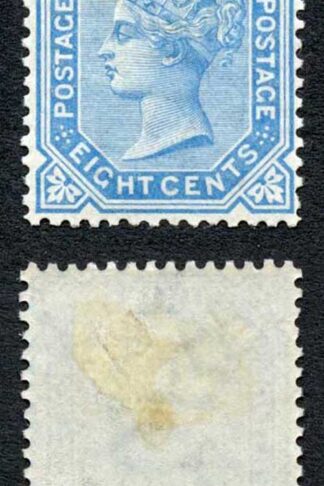 Mauritius SG94 8c Blue M/M Wmk crown CC Cat 50 pounds