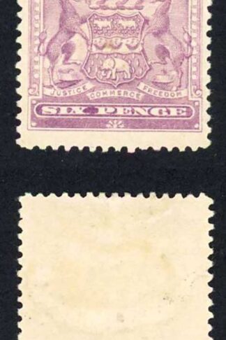 Rhodesia SG83 6d Reddish purple M/M Cat 30 pounds