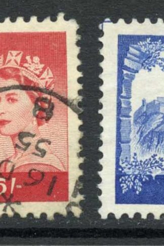 SG536/539 Waterlow high values Set 4 values fine used Cat 50 pounds