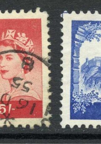 SG536/539 Waterlow high values Set 4 values fine used Cat 50 pounds