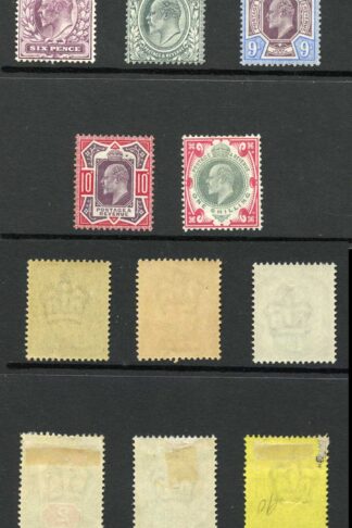 KEVII SG215/314 Simplified Set 1/2d-1/- (Only One 1/2d) M/M