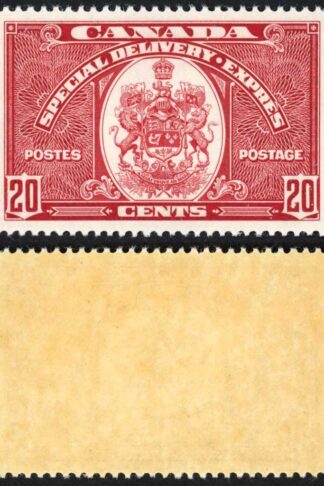 Canada SGS10 20c Scarlet U/M (MNH) Cat 42 pounds