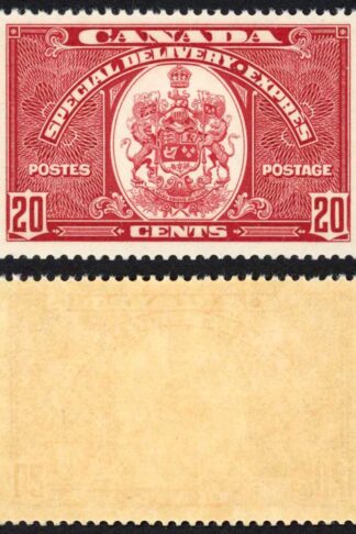Canada SGS10 20c Scarlet U/M (MNH) Cat 42 pounds