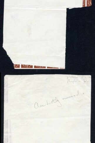 Dollis Hill ST5 (2)a 2d Green Phos in the Pulp with Parts of 11 Imperf stamps