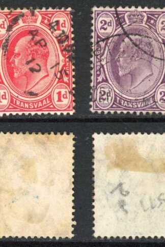 Transvaal SG273/6 Colour Change set Cat 16 pounds